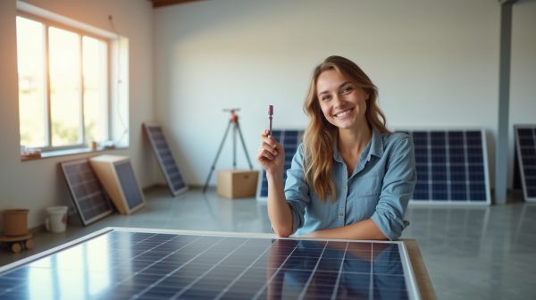 Réaliser l'installation de panneaux solaires en toute simplicité